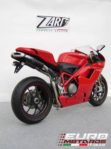 Ducati 848 1098R/S 1198R/S Zard Exhaust Penta Carbon Silencers +4HP