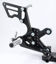 Load image into Gallery viewer, Kawasaki ZX10R No ABS 2011-15 ARP Adjustable Rearsets RSK10 STD &amp; Reverse Shift