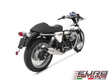 Load image into Gallery viewer, Moto Guzzi V7 Cafe Racer /Classic 08-11 Zard Exhaust System + Steel Silencers