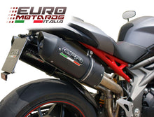 Load image into Gallery viewer, Triumph Speed Triple 1050 /R 2016 1in2 GPR Exhaust Dual Silencers Furore