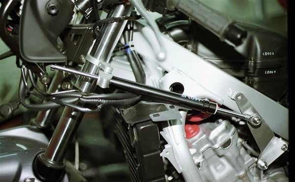 Honda CBR600F 1991-1994 Toby Belgium Steering Damper Stabilizer & Mount Kit New