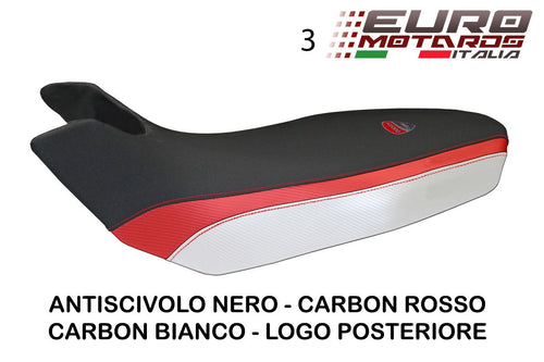 Ducati Hypermotard 796 1100 &Evo Tappezzeria Como Special Seat Cover Multi Color