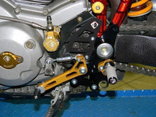 Load image into Gallery viewer, Ducabike Adjustable Rearsets Gold Ducati Multistrada 620 1000 1100 Hypermotard