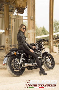 Harley Davidson Sportster 2014-2016 Zard Sport Exhaust System Mirror Polished