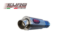Load image into Gallery viewer, MassMoto Exhaust Single Silencer M1 MotoGP Style Titanium Suzuki GSXR 1000 05-06