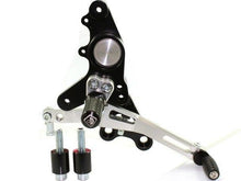 Load image into Gallery viewer, Ducabike Adjustable Rearsets Silver Ducati Multistrada 620 1000 1100 Hypermotard