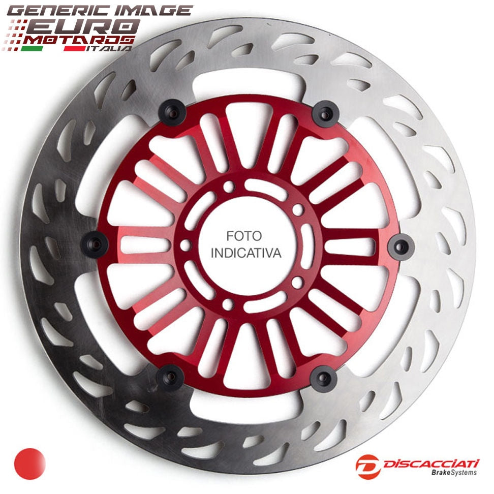 Bimota DB5 Discacciati Light Brake Disc Rotors Pair Red or Black New