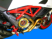 Load image into Gallery viewer, Ducabike Clear Clutch Cover Sil/Gld Ducati Multistrada 1200 Monster 696 796 1100