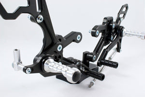 Yamaha MT03 R3 2016-2021 ARP Adjustable Rearsets RSY12 Standard & GP Shift