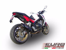 Load image into Gallery viewer, Honda CB650F CBR650F 2014-2018 GPR Exhaust Full System+ Furore Black Silencer