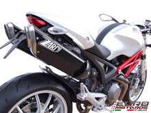 Load image into Gallery viewer, Ducati Monster 696 796 1100 Zard Exhaust Penta Silencers Carbon Racing +2.5HP