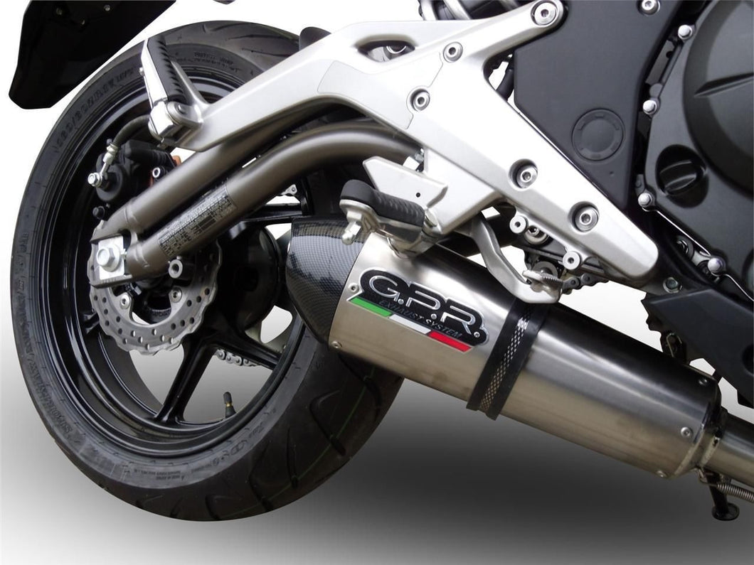 Kawasaki ER6 12-16 N-F GPR Exhaust Full System With Catalyzer GPE Ti Silencer