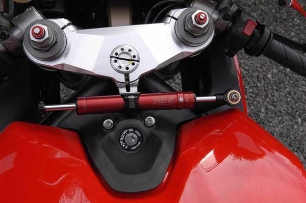Ducati 1198 /S 2009-2011 Toby Steering Damper Stabilizer Kit Race Use Ti/Carbon