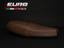Load image into Gallery viewer, Luimoto Modern Diamond seat cover for Triumph Bonneville 2016 — Euro Motards