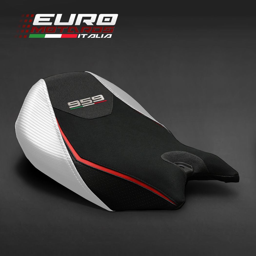Luimoto Tec-Grip Suede Seat Cover Rider For Ducati Panigale 959 2016-2018 Veloce