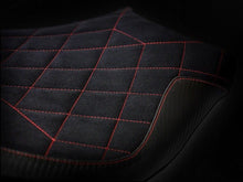 Load image into Gallery viewer, Luimoto Rider Seat Cover Diamond Suede Edition 2 Colors For Ducati 848 1098 1198