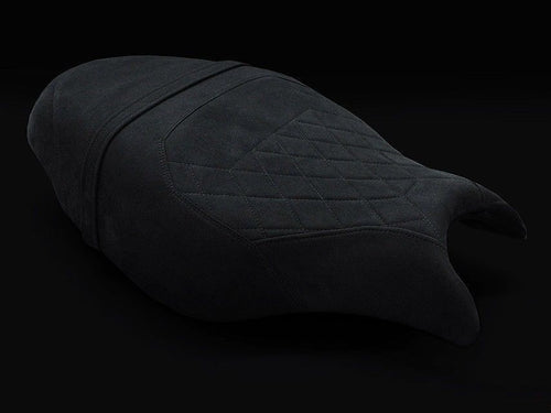 Luimoto Diamond Quilt Suede Seat Cover 4 Colos For Ducati GT 1000 2007-2010