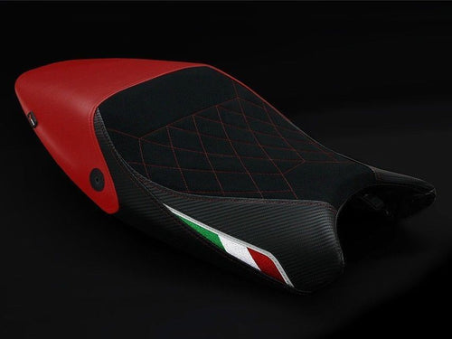 Luimoto Seat Cover Diamond Suede New For Ducati Monster 696 796 1100 2008-2014