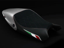 Load image into Gallery viewer, Luimoto Seat Cover Diamond Suede New For Ducati Monster 696 796 1100 2008-2014