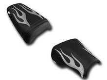 Load image into Gallery viewer, Luimoto Flame Seat Covers Set 8 Color Options For Honda CBR954RR 2002-2003