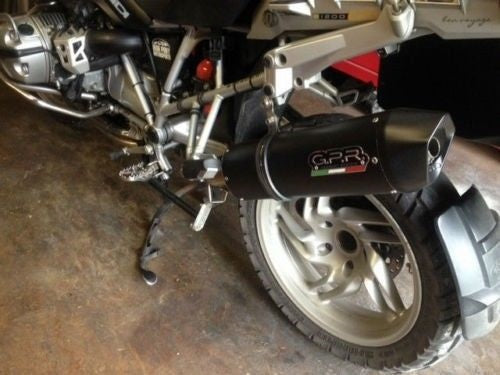 BMW R 1200 GS R1200GS 2004-09 GPR Exhaust SlipOn Silcencer Furore Nero IN STOCK