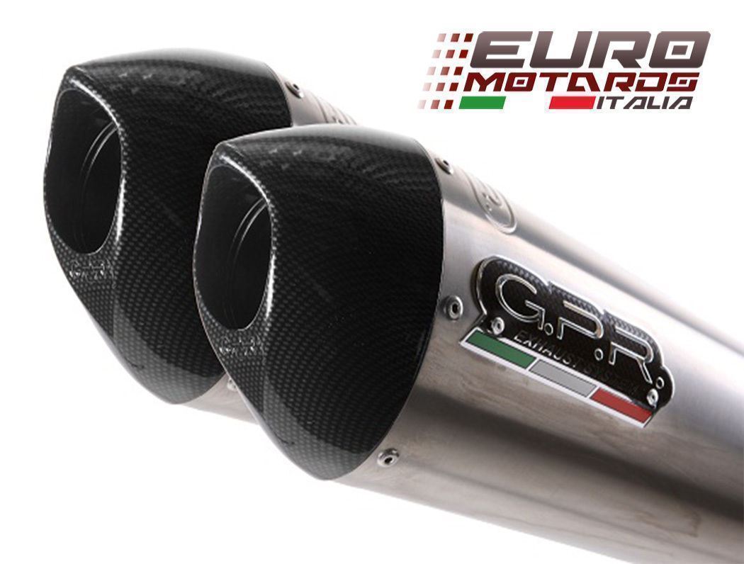 Ducati Monster 600 620 695 750 900 GPR Exhaust Dual GPE Ti SlipOn Silencer STOCK