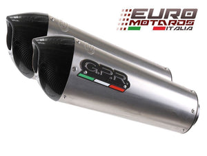 Ducati Monster 600 620 695 750 900 GPR Exhaust Dual GPE Ti SlipOn Silencer STOCK