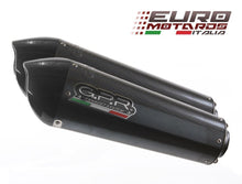 Load image into Gallery viewer, Aprilia Dorsoduro 1200 2011-16 GPR Exhaust Dual SlipOn Silencers GPE CF IN STOCK