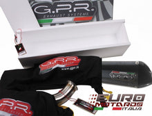 Load image into Gallery viewer, Aprilia Dorsoduro 1200 2011-16 GPR Exhaust Dual SlipOn Silencers GPE CF IN STOCK