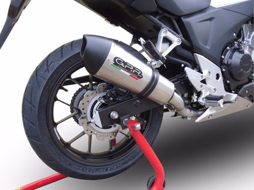 Honda CB 500 X  CB500X 2013-2016 GPR Exhaust SlipOn Silencer GPE Inox IN STOCK