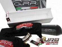 Load image into Gallery viewer, Triumph Speed Triple 1050 2011-2015 Single Low GPR Exhaust GPE CF SlipOn STOCK