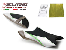 Load image into Gallery viewer, Luimoto Team Kawasaki Suede Tec-Grip Seat Covers Set For Kawasaki ZX10R 2016-20
