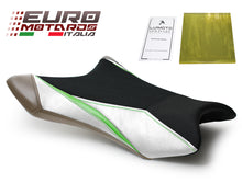 Load image into Gallery viewer, Luimoto Team Kawa Suede Tec-Grip Seat Cover For Rider For Kawasaki ZX10R 2011-20