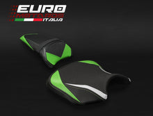 Load image into Gallery viewer, Luimoto Team Kawasaki Tec-Grip Seat Covers Set For Kawasaki Ninja 650 Z650 17-19
