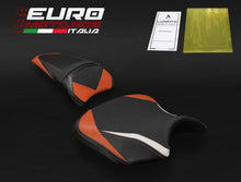Load image into Gallery viewer, Luimoto Team Kawasaki Tec-Grip Seat Covers Set For Kawasaki Ninja 650 Z650 17-19