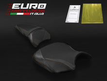 Load image into Gallery viewer, Luimoto Team Kawasaki Tec-Grip Seat Covers Set For Kawasaki Ninja 650 Z650 17-19
