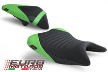 Load image into Gallery viewer, Luimoto Tec-Grip Race Seat Covers Set For Kawasaki Z250 Z400 2019-2023