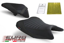 Load image into Gallery viewer, Luimoto Tec-Grip Race Seat Covers Set For Kawasaki Z250 Z400 2019-2023