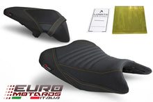 Load image into Gallery viewer, Luimoto Tec-Grip Race Seat Covers Set For Kawasaki Z250 Z400 2019-2023