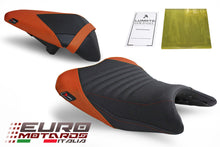 Load image into Gallery viewer, Luimoto Tec-Grip Race Seat Covers Set For Kawasaki Z250 Z400 2019-2023