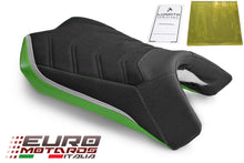 Load image into Gallery viewer, Luimoto Suede Tec-Grip Seat Cover Rider For Kawasaki Ninja 1000 Z1000SX 2017-18