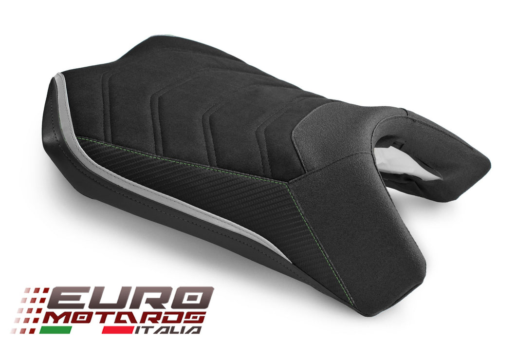 Luimoto Suede Tec-Grip Seat Cover Rider For Kawasaki Ninja 1000 Z1000SX 2017-18