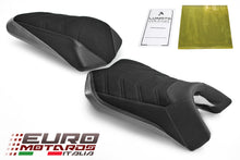 Load image into Gallery viewer, Luimoto Suede Tec-Grip Seat Covers Set For Kawasaki Ninja 1000 Z1000SX 2017-2018