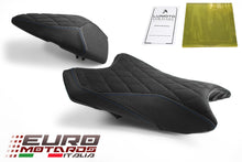 Load image into Gallery viewer, Luimoto Diamond Suede Tec-Grip Seat Covers Set 5 Colors For Kawasaki ZX6R 19-20