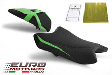 Load image into Gallery viewer, Luimoto Race Suede Tec-Grip Seat Covers Set 6 Colors For Kawasaki ZX6R 2019-2020