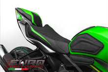 Load image into Gallery viewer, Luimoto Race Suede Tec-Grip Seat Covers Set 6 Colors For Kawasaki ZX6R 2019-2020
