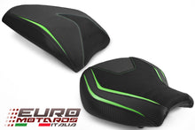 Load image into Gallery viewer, Luimoto Suede/Tec-Grip Seat Covers Set 2 Colors For Kawasaki Ninja H2 SX 18-20