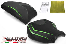 Load image into Gallery viewer, Luimoto Suede/Tec-Grip Seat Covers Set 2 Colors For Kawasaki Ninja H2 SX 18-20