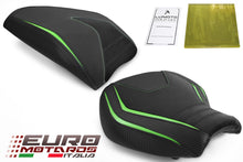 Load image into Gallery viewer, Luimoto Suede/Tec-Grip Seat Covers Set 2 Colors For Kawasaki Ninja H2 SX 18-20
