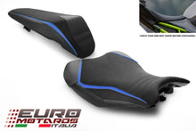 Load image into Gallery viewer, Luimoto Sport Suede Tec-Grip Seat Covers Set Ergo Seat Kawasaki Z900 2020-2023